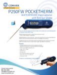 Comark P250FW Pocketherm Thermometer Spechsheet Comark P250FW Pocketherm Thermometer Spechsheet