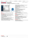 CombiMaster Plus XS E (en) Standard (USACanada) Spec Sheet CombiMaster Plus XS E (en) Standard (USACanada) Spec Sheet