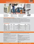 Compact Unit Heater Specsheet