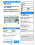 FA68NBS spec sheet FA68NBS spec sheet