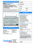 Continental_Refrigerator_SW48N18M-FB-D.SpecSheet Continental_Refrigerator_SW48N18M-FB-D.SpecSheet