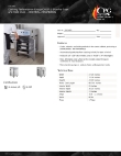 Cooking Performance Group COOK AND HOLD OVEN Specsheet