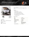 Cooking Performance Group CBR15-NG(CPG) Specsheet