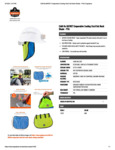 COOLING HARD HAT NECK SHADE - PVA - LIME SPEC SHEET COOLING HARD HAT NECK SHADE - PVA - LIME SPEC SHEET