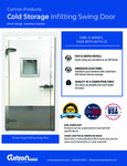 Curtron-Cold-Storage-Infitting-Swing-Door Spec Sheet