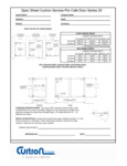 Curtron-Service-Pro-Cafe-Door-Series-20 Spec Sheet