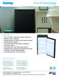 Danby DAR032B2BM Spec Sheet
