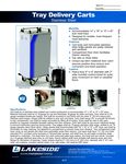 Lakeside DCD Tray Carts Spec Sheet Lakeside DCD Tray Carts Spec Sheet