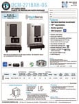 Hoshizaki DCM-271BAH-OS Spec Sheet Hoshizaki DCM-271BAH-OS Spec Sheet