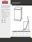 Rubbermaid Defenders Specsheet