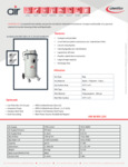 Delfin Industrial Air-80-WD-2V Spec Sheet