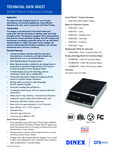 Dinex DX811220 Spec Sheet Dinex DX811220 Spec Sheet