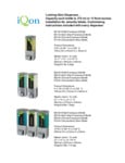Dispenser Amenities iQon Specsheet Dispenser Amenities iQon Specsheet