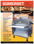 Dough-Rollers-CDR-2000 Specsheet Dough-Rollers-CDR-2000 Specsheet