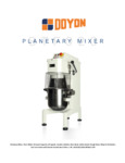 Doyon BTF020 Spec Sheet