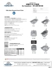 Advance Tabco Drop-in Sink Specsheet Advance Tabco Drop-in Sink Specsheet