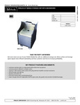 DSC Z2650 Perlick Mobile Storage Cart Spec Sheet DSC Z2650 Perlick Mobile Storage Cart Spec Sheet