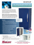 HIGH VOLUME TALL SAVARY DILATOR DRYING CART spec sheet