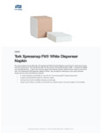 DX500_Tork+Xpressnap+Fit®+White+Dispenser+NapkinSpec DX500_Tork+Xpressnap+Fit®+White+Dispenser+NapkinSpec