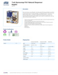 DX806E_Tork+Xpressnap+Fit®+Natural+Dispenser+NapkinSpec DX806E_Tork+Xpressnap+Fit®+Natural+Dispenser+NapkinSpec