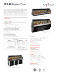 ED3-96 Display Case Spec Sheet