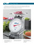 Edlund HD Portion Scales Specsheet