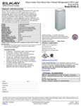 Elkay EFA8L1Z Spec Sheet Elkay EFA8L1Z Spec Sheet
