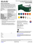 elkay 4450fr series freeze resistant wall mount fountain specsheet