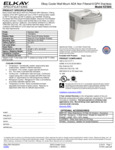 Elkay ezs8s_specsheet Elkay ezs8s_specsheet