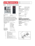 Eloma Multimax 10-11 Gas Spec Sheet