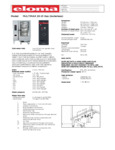 Eloma Multimax 20-21 Gas Spec Sheet