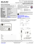 Elkay ELUHAD211555PD Spec Sheet