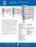 EP Deck Oven Spec Sheet EP Deck Oven Spec Sheet