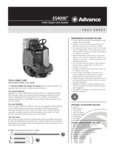 Advance ES4000 spec sheet Advance ES4000 spec sheet