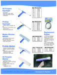 Ettore All Purpose Squeegees Spec Sheet