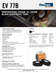 Shurtape EV077 Technical Data Sheet