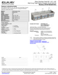 Elkay EWSF39026KWSC Spec Sheet Elkay EWSF39026KWSC Spec Sheet