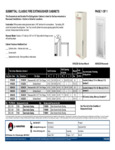 FE-Cabinet-Classic-Spec Sheet FE-Cabinet-Classic-Spec Sheet