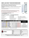FE-Cabinet-Clear-Vu-FX-Spec Sheet FE-Cabinet-Clear-Vu-FX-Spec Sheet