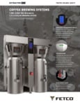 Fetco CBS-2260 Spec Sheet Fetco CBS-2260 Spec Sheet