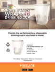 Fineline Individually-Wrapped Cup Fineline Individually-Wrapped Cup