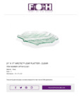FOH_21__x_17__Arctic™__Leaf_Platter_-_Clear FOH_21__x_17__Arctic™__Leaf_Platter_-_Clear
