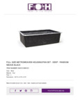 FOH_FullSize_Metroweave_Black_Housing_Pan_Set FOH_FullSize_Metroweave_Black_Housing_Pan_Set
