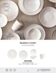 Fortessa Bordo Ivory Spec Sheet Fortessa Bordo Ivory Spec Sheet