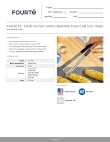 Fourté 24751220 Specsheet Fourté 24751220 Specsheet
