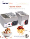 Nemco Fractional Warmers Spec Sheet Nemco Fractional Warmers Spec Sheet
