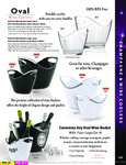 Franmara Black and White Wine Buckets Franmara Black and White Wine Buckets