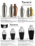 Franmara Tavern Cocktail Shakers Catalog