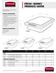 FreshWorks Produce Saver Spec Sheet 1
