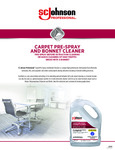 CARPET P-SPRAYBONNET spec sheet CARPET P-SPRAYBONNET spec sheet
